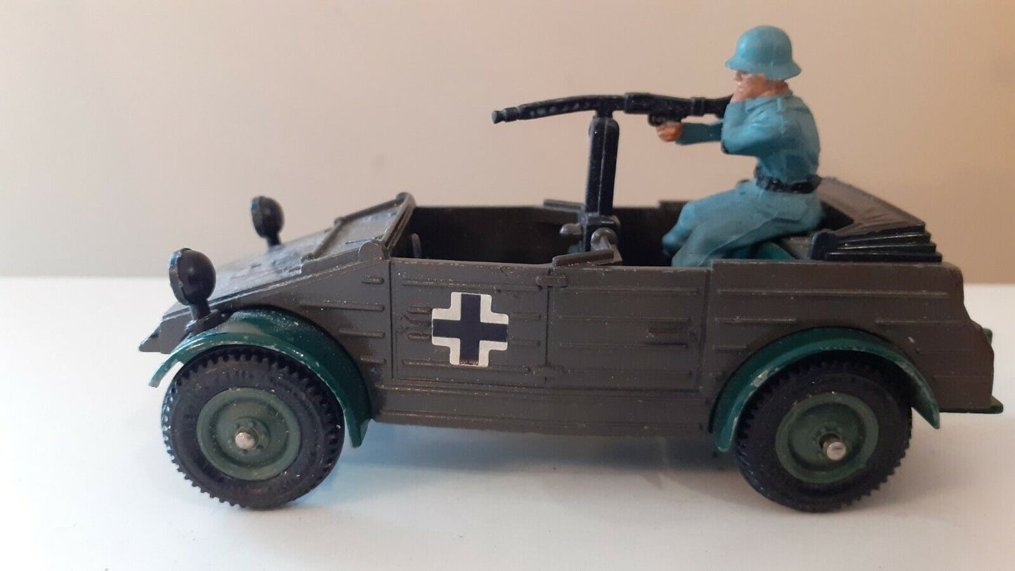Britains deetail ww2 German afrika korps kubelwagen 1970s 1:32 b2