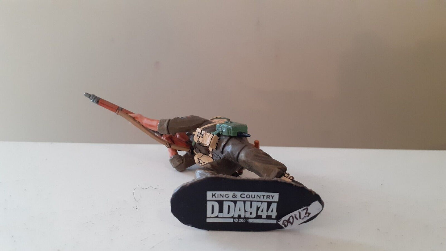 King and country ww2 d-day british canadian 2009 no box dd113 w12