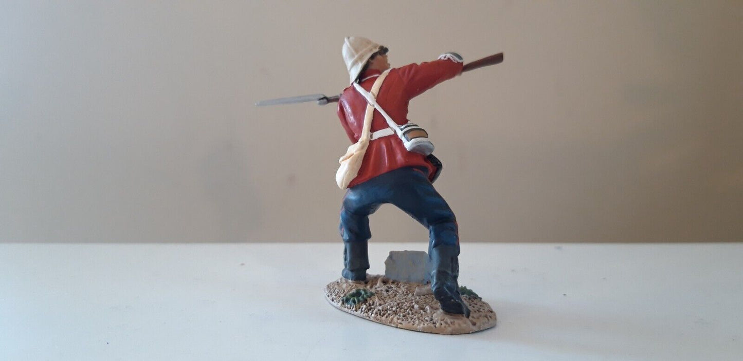 Britains 20115 Zulu wars 24th foot 1:32 metal fight for kraal limited boxed s3b