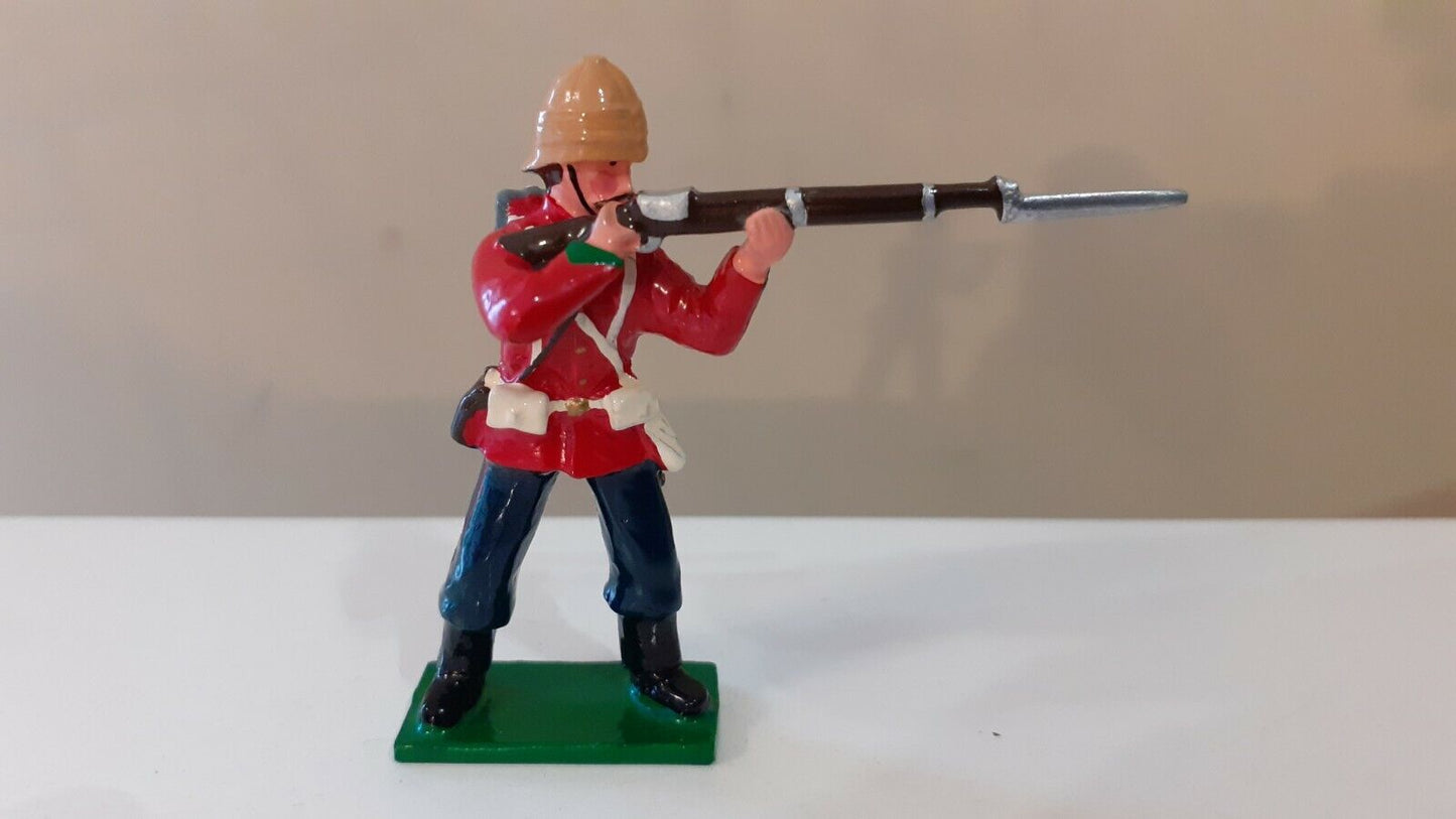 early trophy miniatures 1991 zulu war 24th foot 1:32 metal no box dc