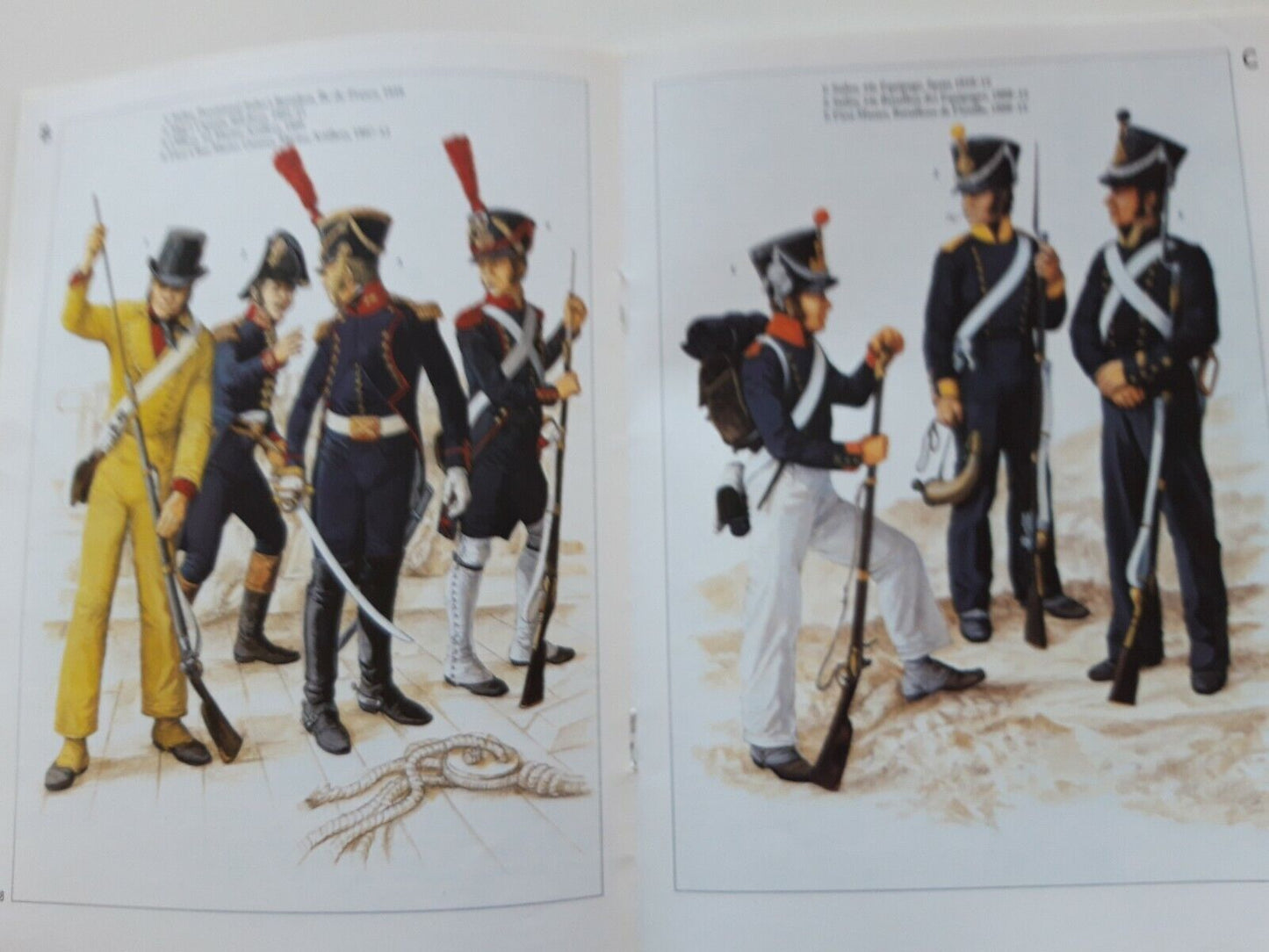 Del prado napoleon at war 39 waterloo 1:30 French navy lieutenant mib book
