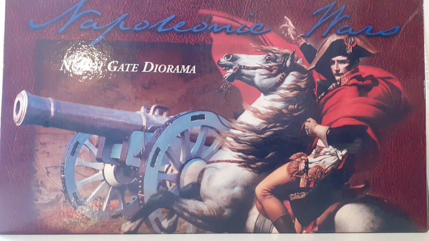 Britains 00148 hougoumont noŕth gate diorama Napoleonic waterloo 1:32 boxed