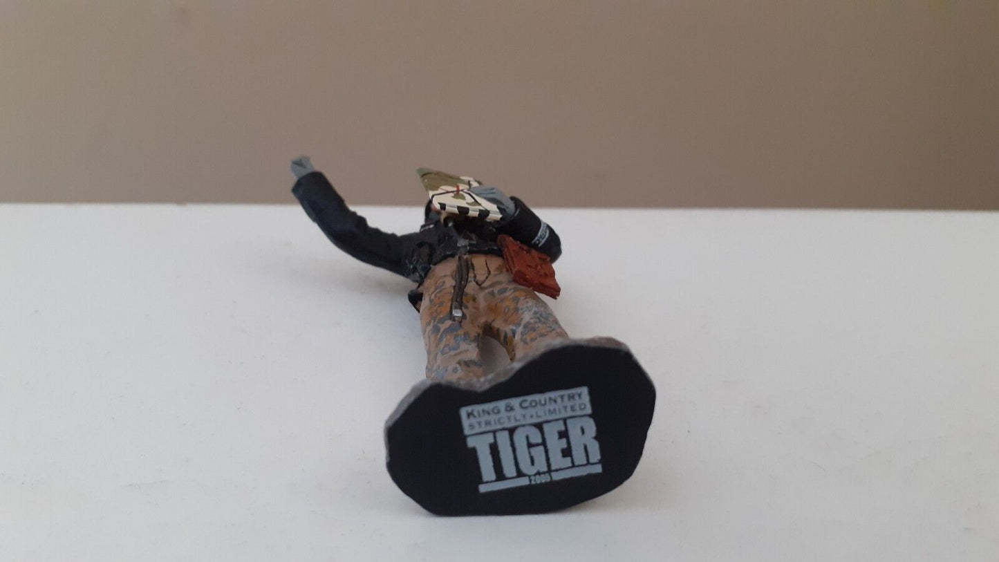 King and country ww2 german panzer officer tiger box 1:30 jn005 wrdrb 2005