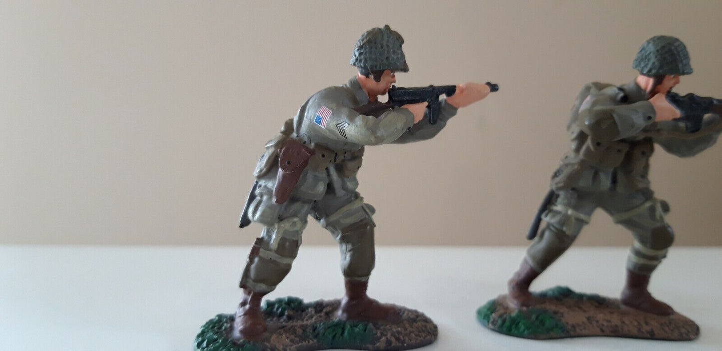 Britains 17140 ww2 u.s. 101st airborne paras paratroopers arnhem d-day boxed