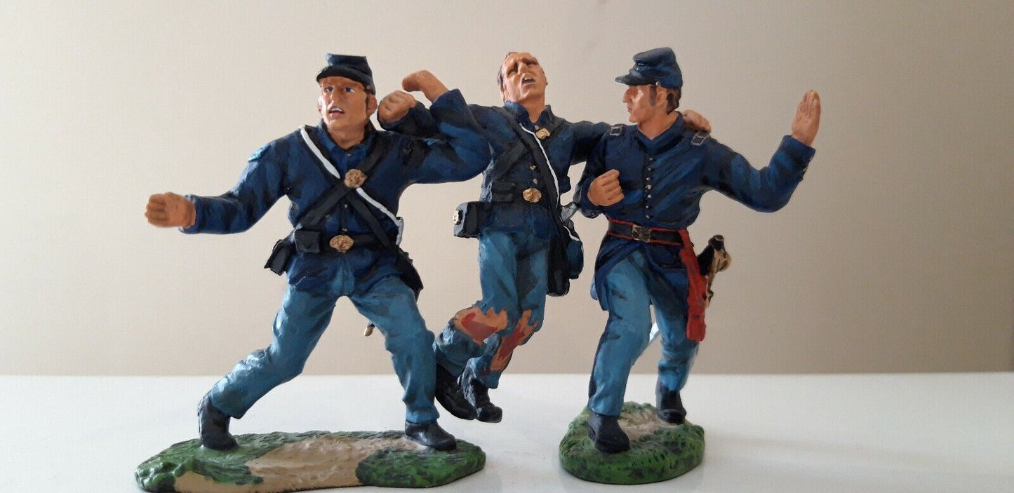 Britains 17292 acw union infantry 140th Pennsylvania casualties boxed