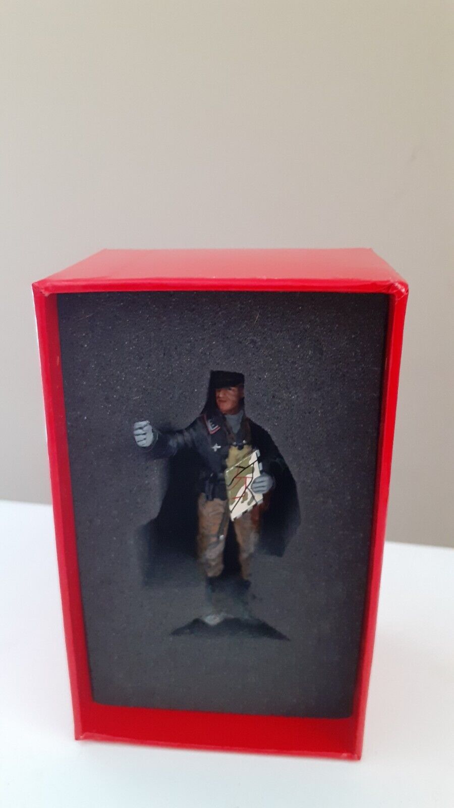 King and country ww2 german panzer officer tiger box 1:30 jn005 wrdrb 2005