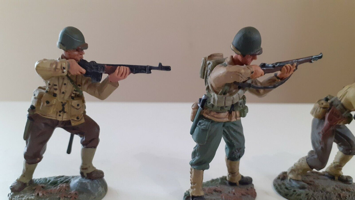 Ontc old northwest trading ww2 d-day us army infantry 1:32 metal eto4 eto-04