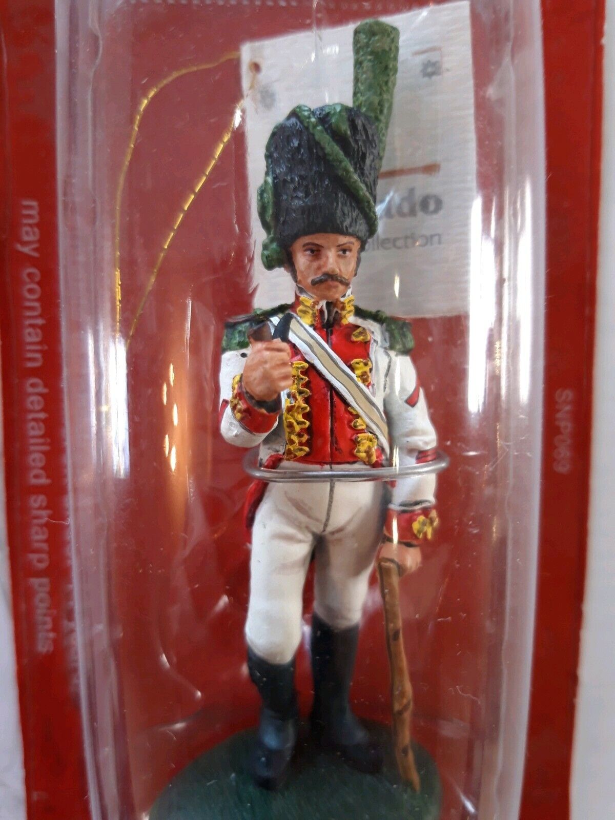 Del prado napoleon at war 61 waterloo 1:30 Neapolitan guard mib book