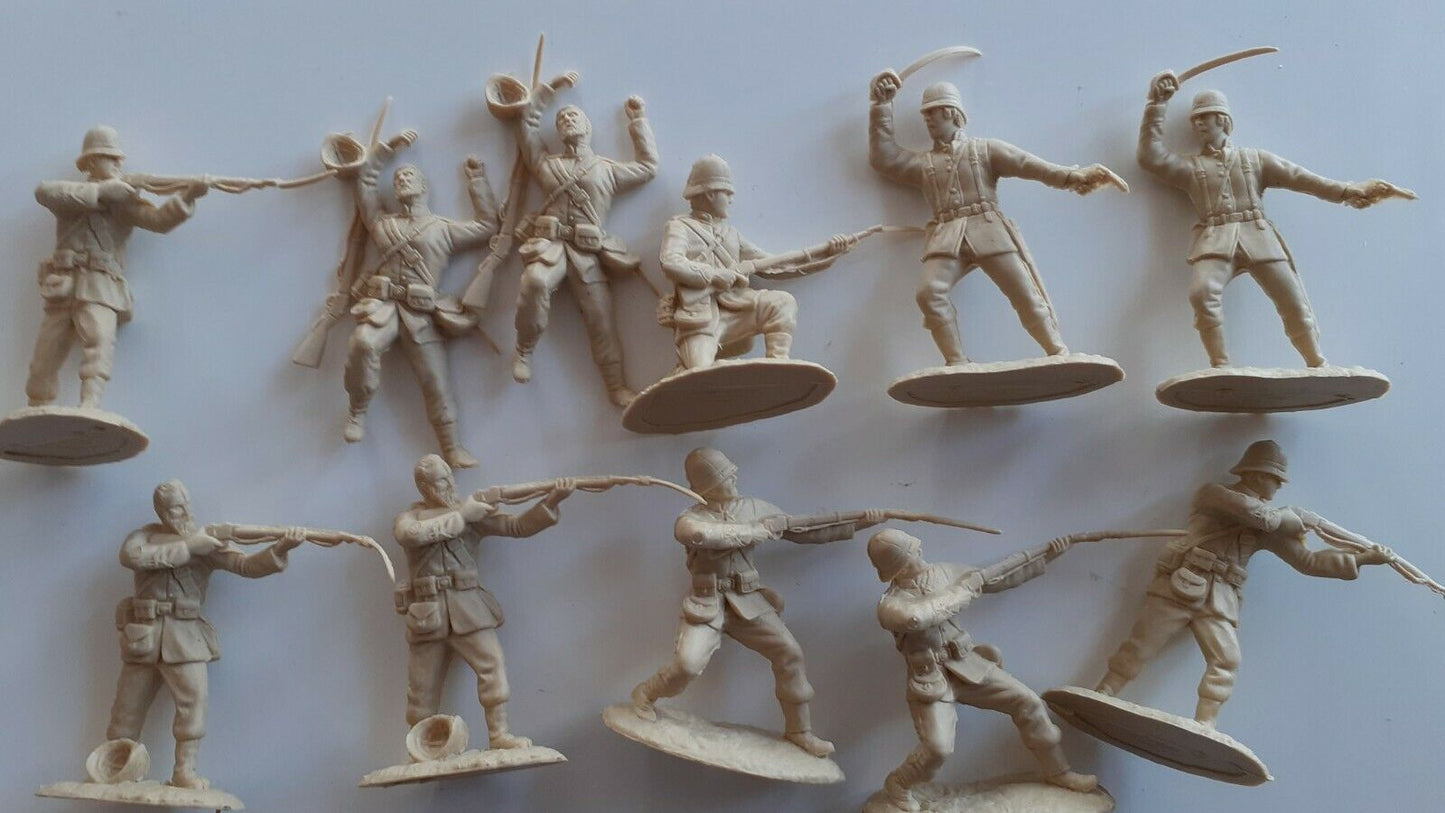 conte British infantry zulu wars sudan 16 plastic 1:32 2000 BT