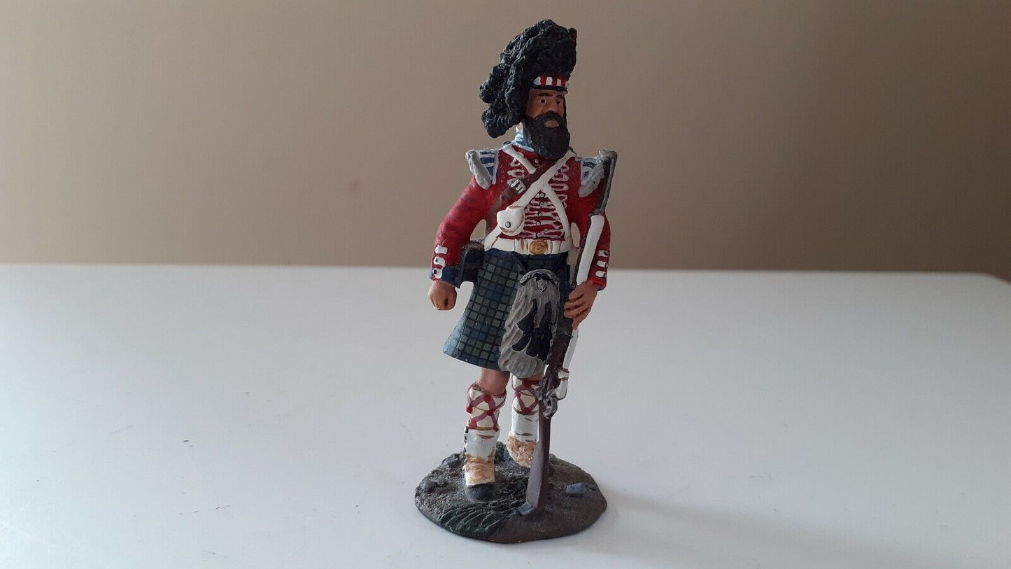 Britains 10001 museum collection black crimean war Highlander metal boxed
