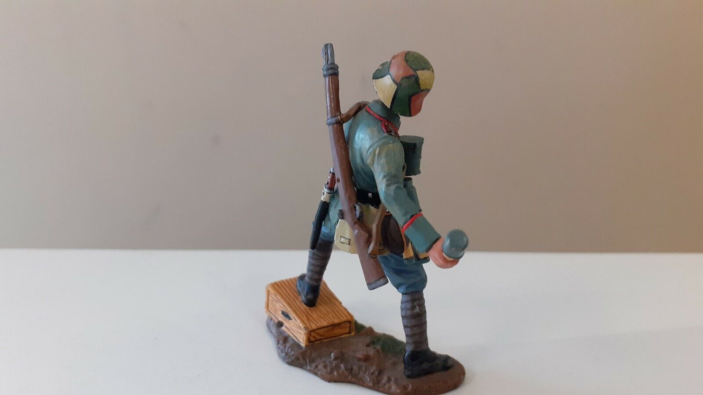 King and country Ww1 German infantry grenadier storm trooper 1917 1:30 fw211