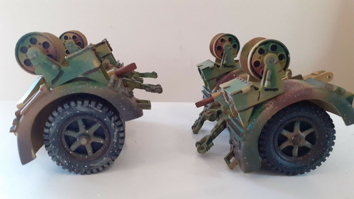 The collectors showcase ww2 German 88mm flak 37 carriages boxed cs00518 1:30