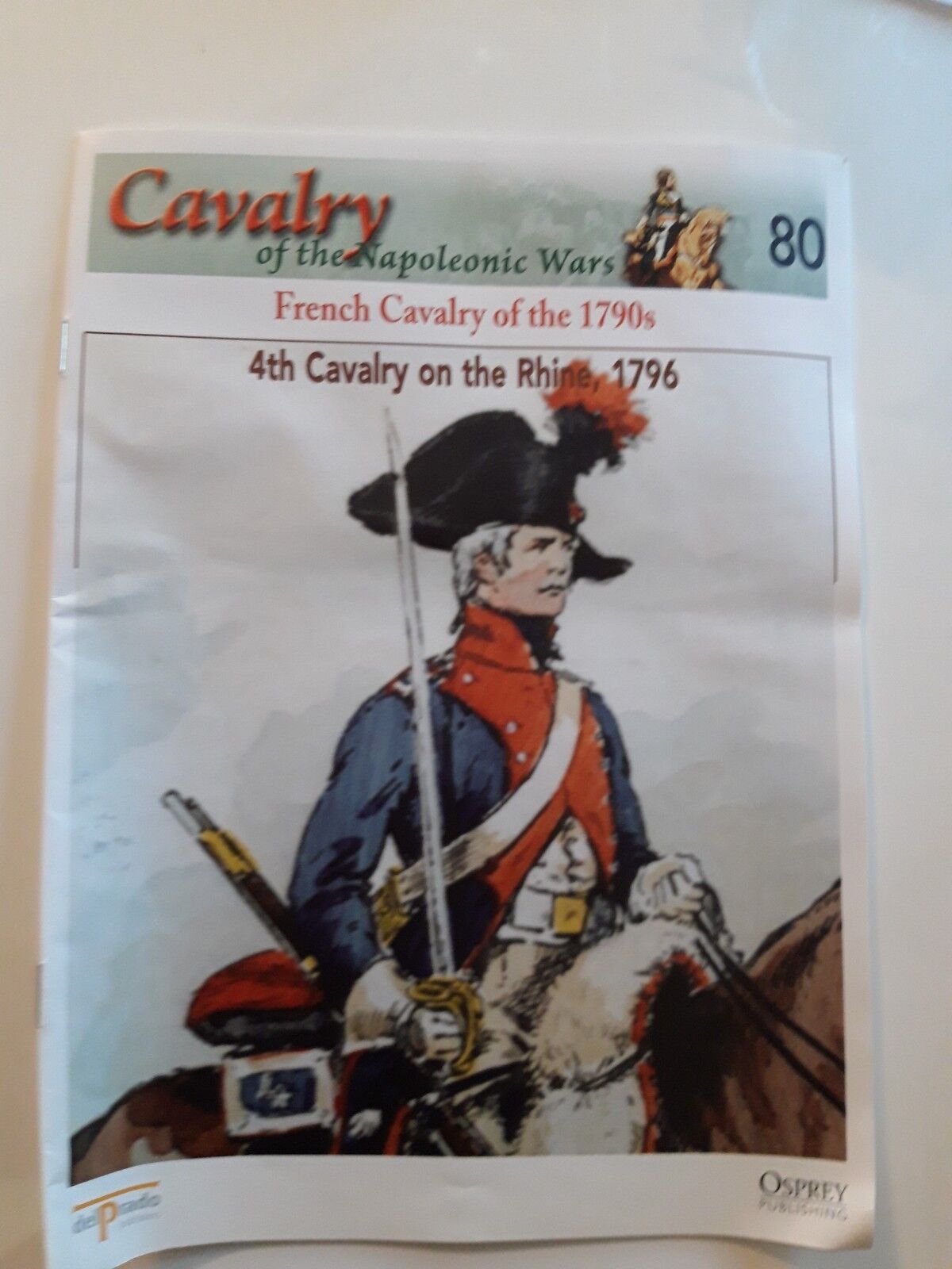 Del prado napoleonic war waterloo 1:32 cavalry french 4th 81 80