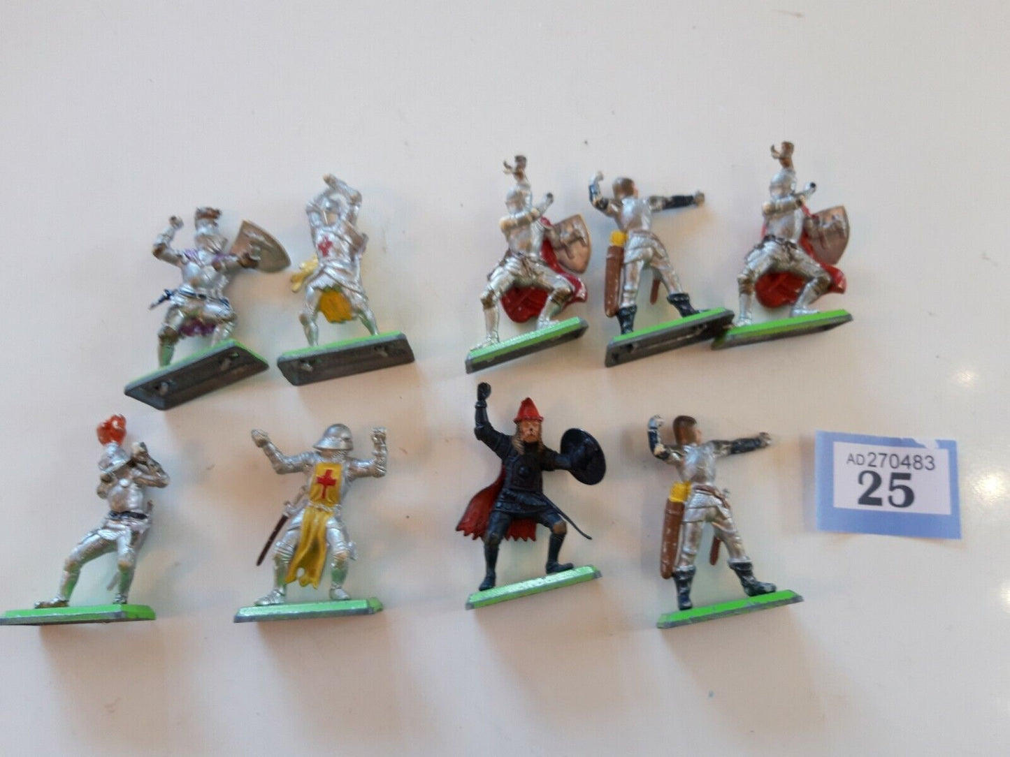 Britains deetail turks saracens crusaders knights 1970s 1:32 set 3