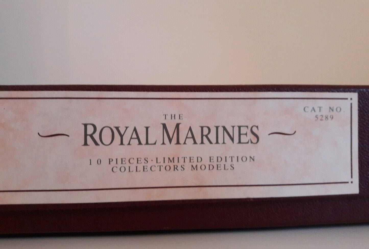 Britains limited edition royal marines 1989 1:32 5289