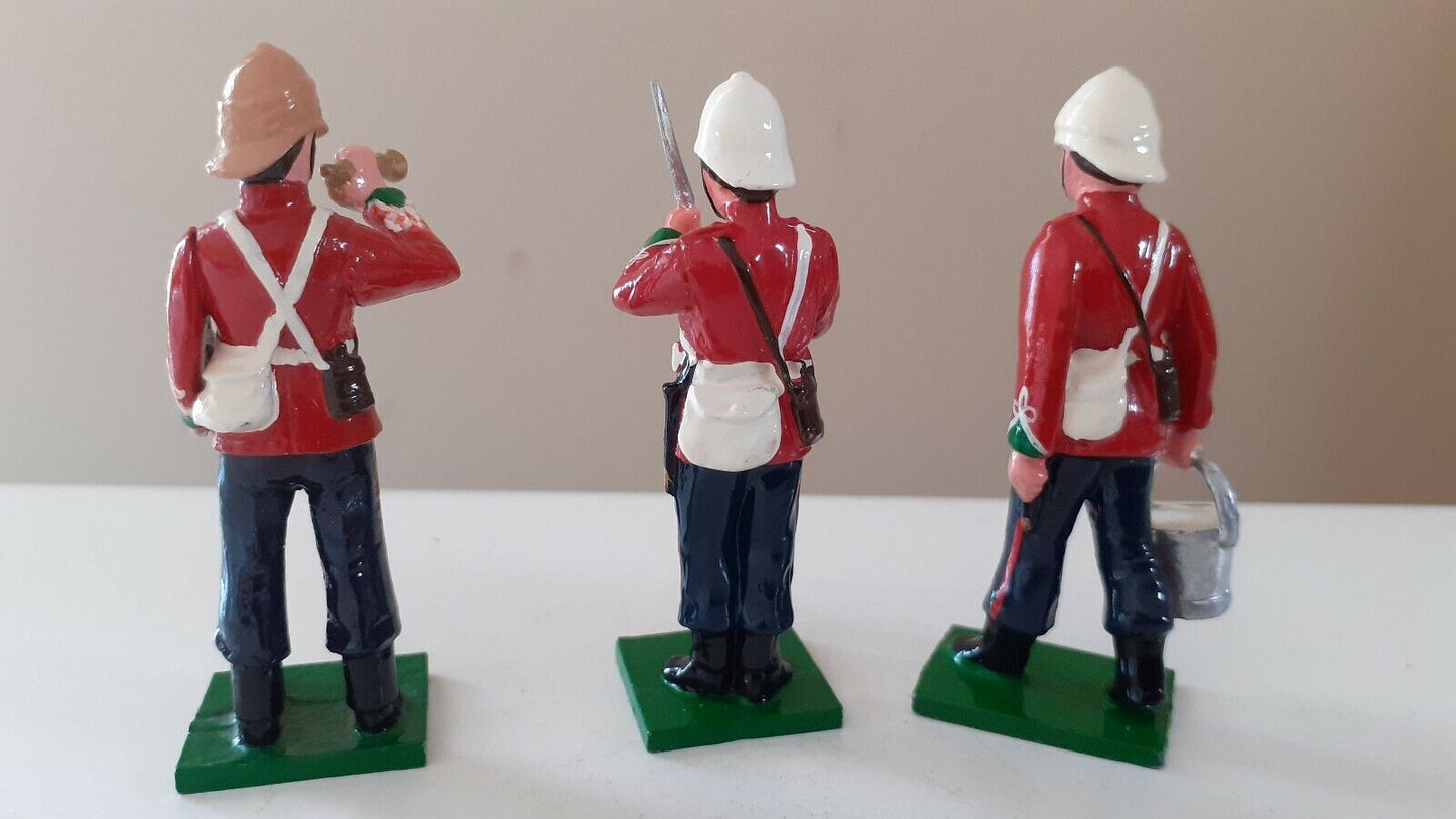 Trophy miniatures sudan zulu wars 24th foot zulus rorkes drift 1:32 dc