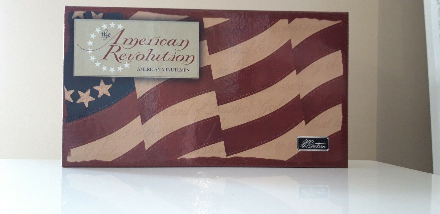 Britains 17222 awi American revolution minutemen boxed