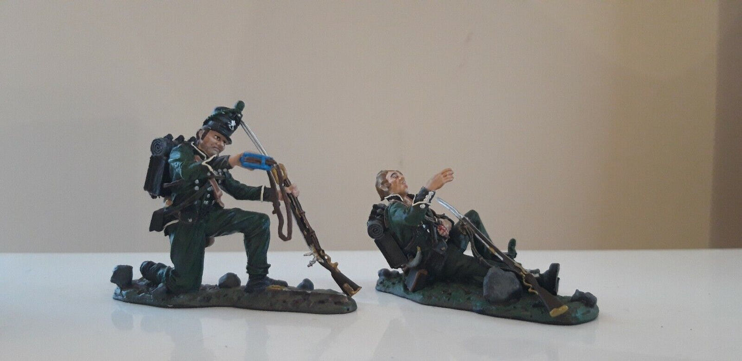 Collectors showcase waterloo Napoleonic hougoumont 95th rifles boxed cs00322