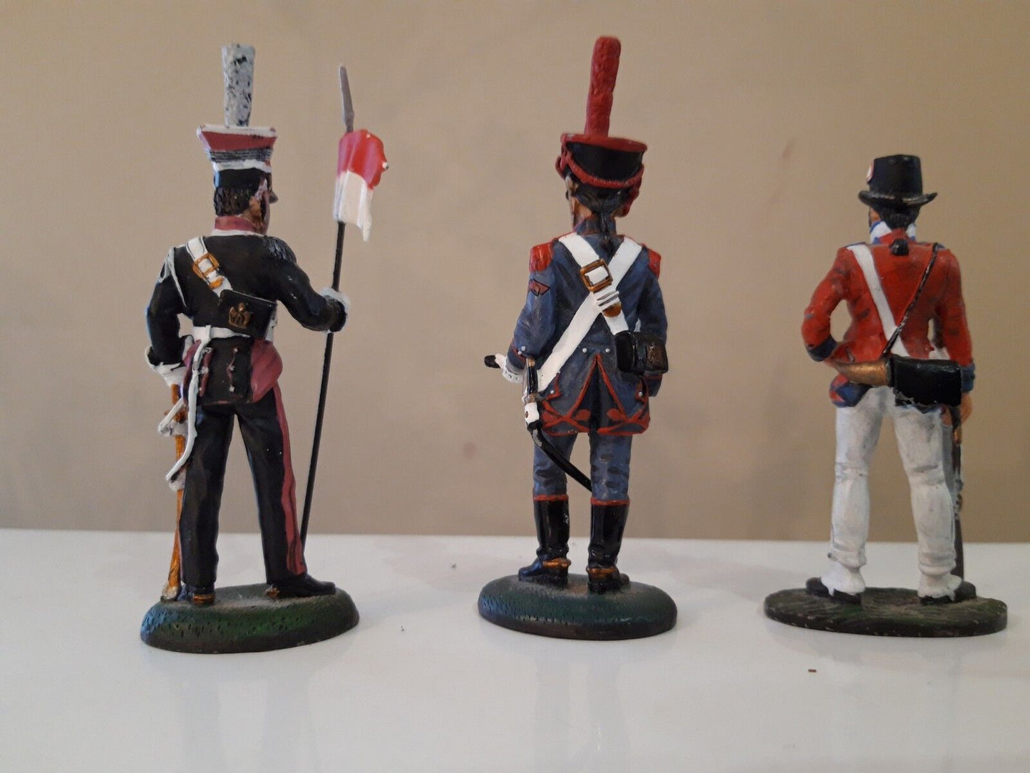 Del prado napoleonic wars waterloo 1:32 french lancers artillery marines guards