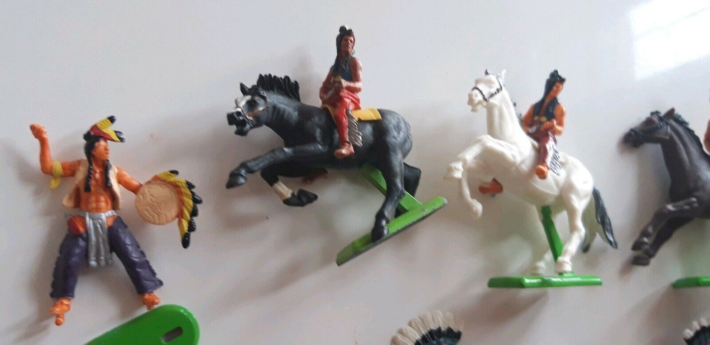 Britains deetail acw wild west cowboys 1970s 1:32 b3