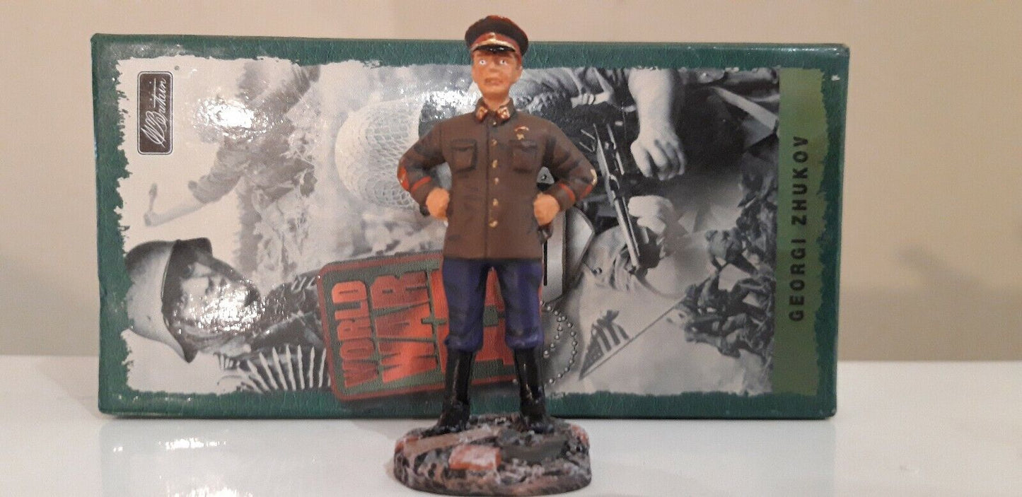 Britains ww2 ww1 00287 general georgi zhukov metal 1:32 d-day