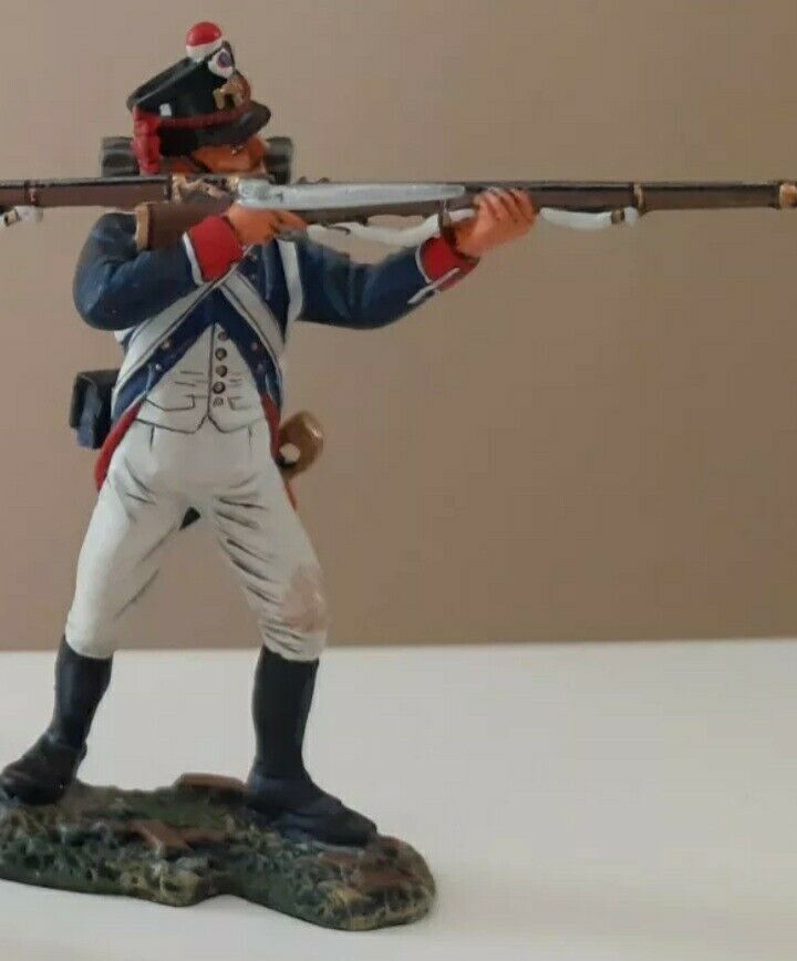 Patriot King and country Waterloo Napoleonic french 1 fig no box 1:30