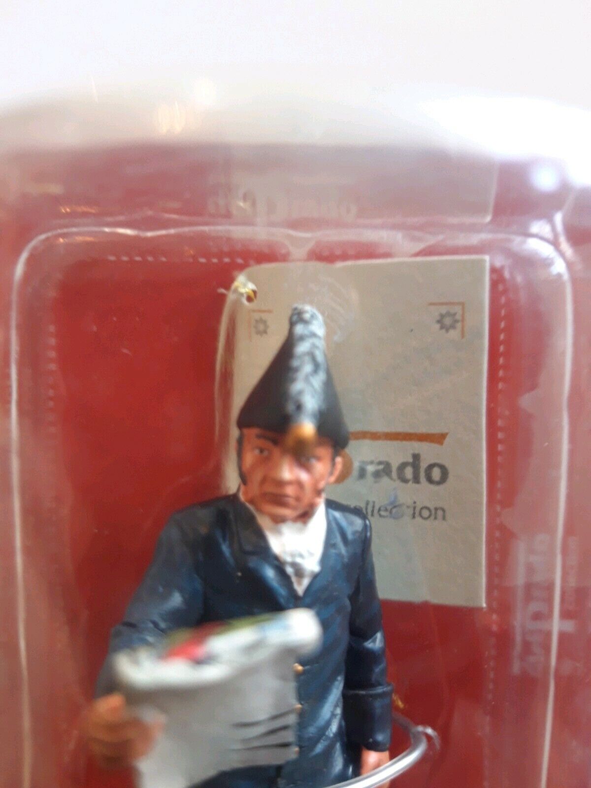 Del prado napoleonic wars waterloo 1:32 duke of wellington mib