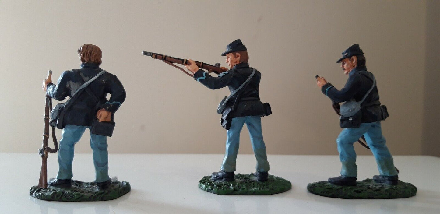 Britains 17295 acw union infantry Pennsylvania hold at all costs boxed