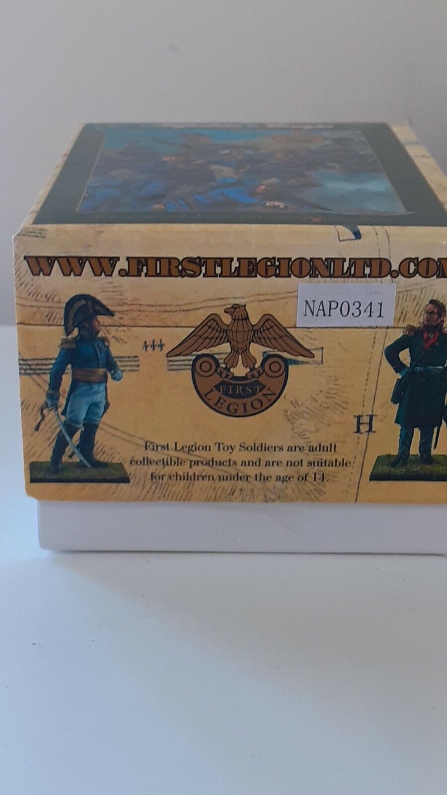 First legion waterloo Napoleonic hougoumont french voltigeur boxed nap0341