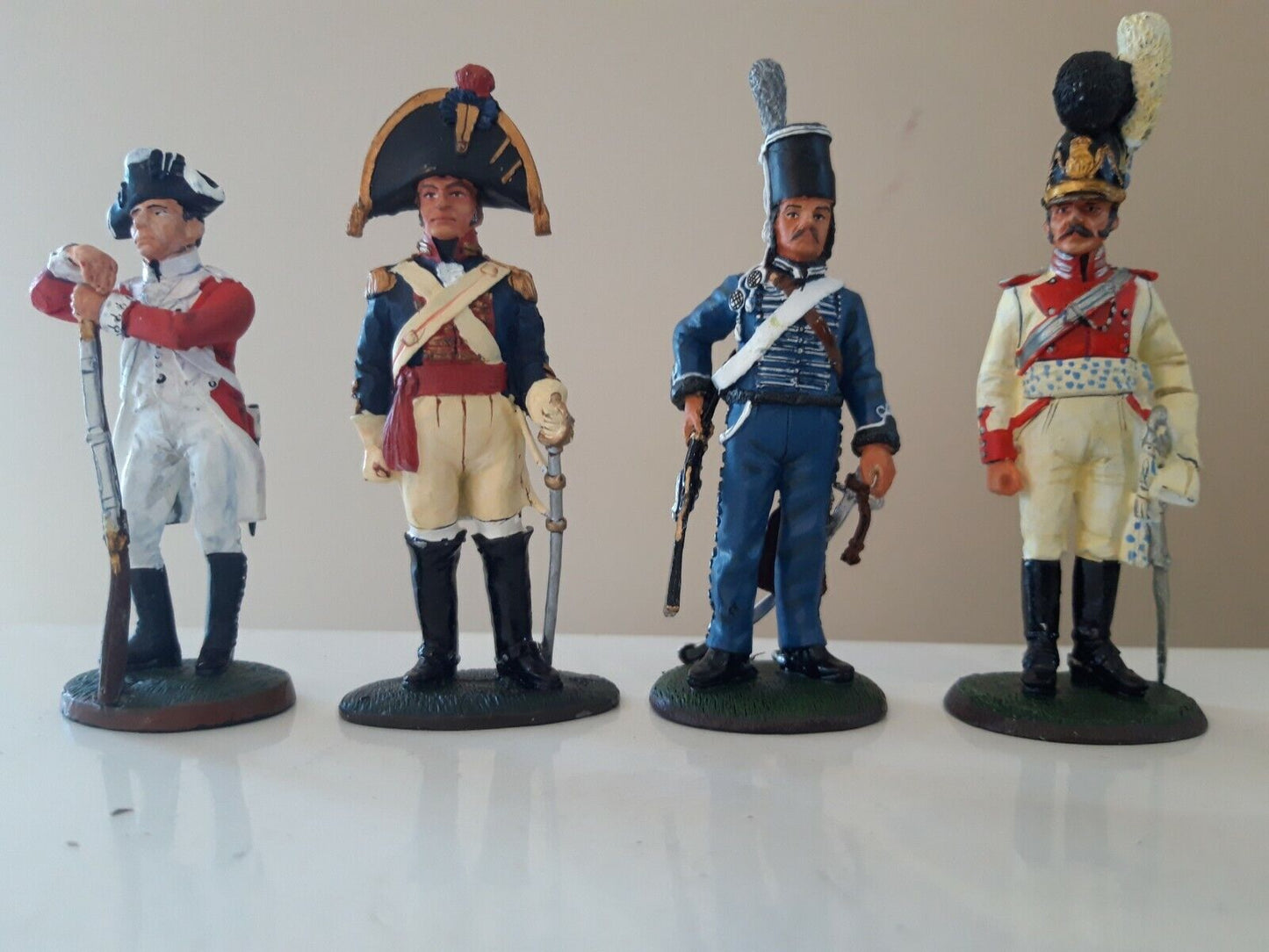 Del prado napoleonic wars waterloo 1:32 british Prussian cavalry