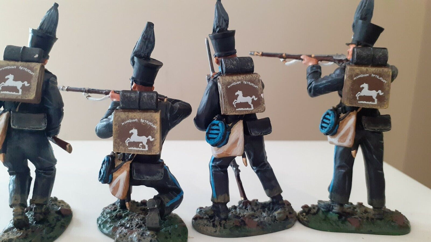 Patriot models Waterloo Napoleonic Brunswick leib box 1:30 6 figs