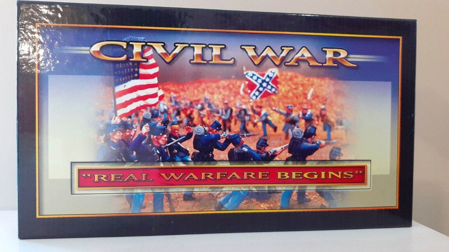 conte 57101 confederate charging acw metal boxed infantry 1:32