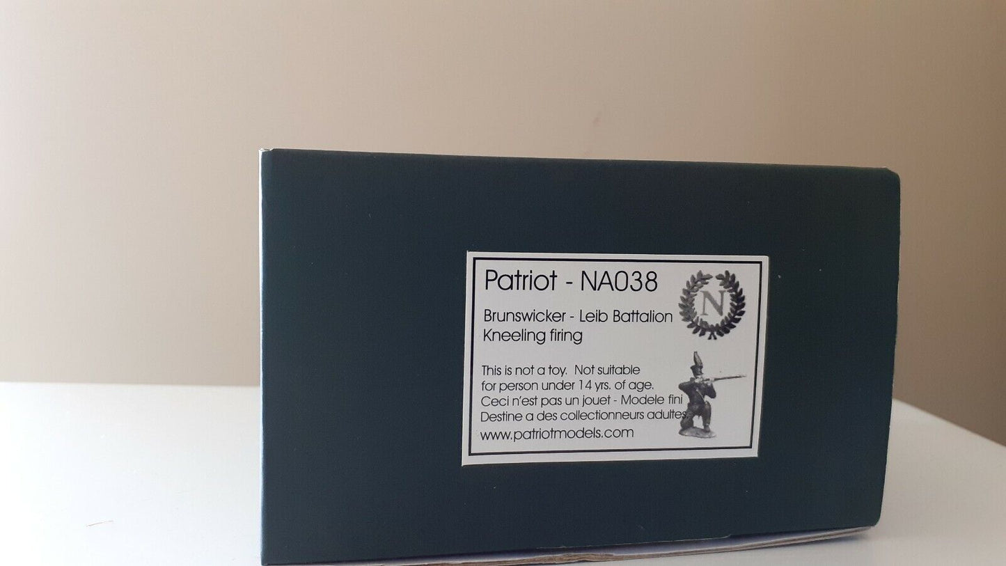 Patriot King and country Waterloo Napoleonic Brunswick leib box 1:30 na038