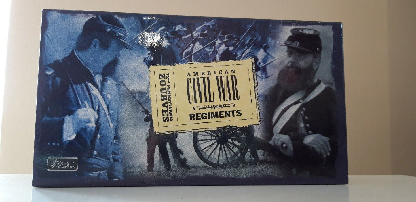 Britains 17241 acw union 72nd Pennsylvania zouaves infantry boxed 1:32