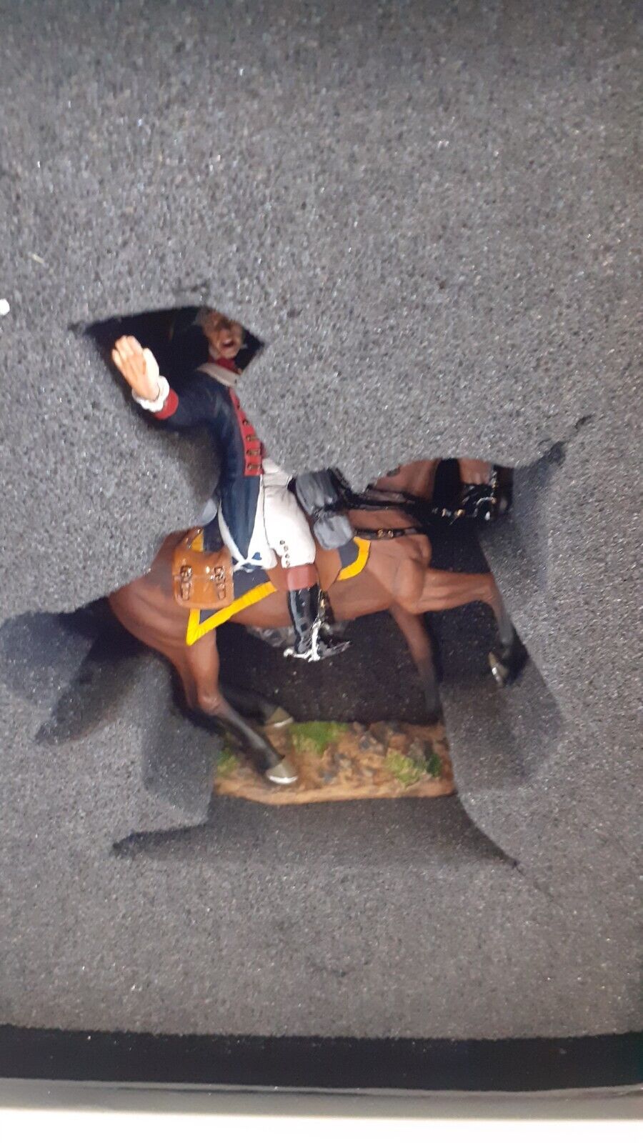 King and country rhode Island regiment mounted officer awi 1:30 ar067 ar67