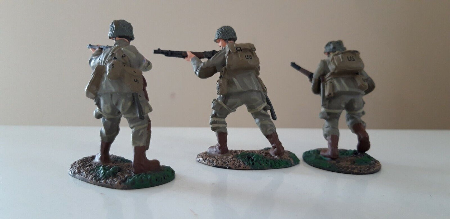 Britains 17140 ww2 u.s. 101st airborne paras paratroopers arnhem d-day boxed