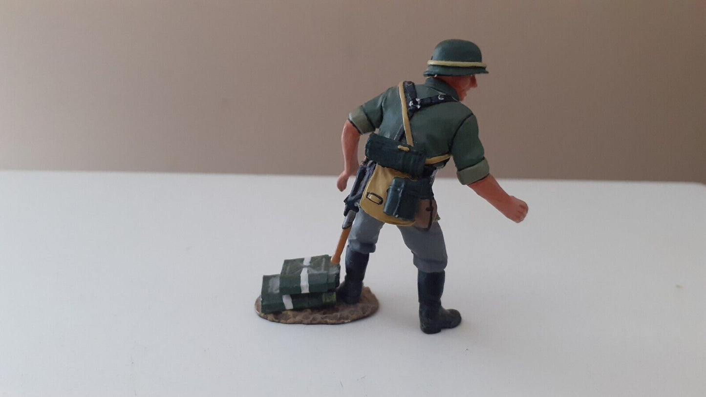 King and country ww2 german panzer artillery tiger box 1:30 jn007b wrdrb 2005