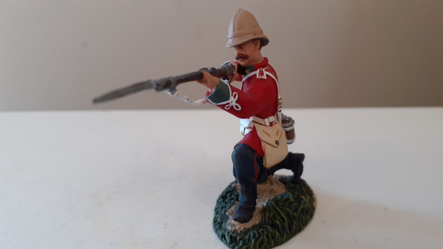 Britains 20018 Zulu wars british 24th foot 1:32 metal boxed b7