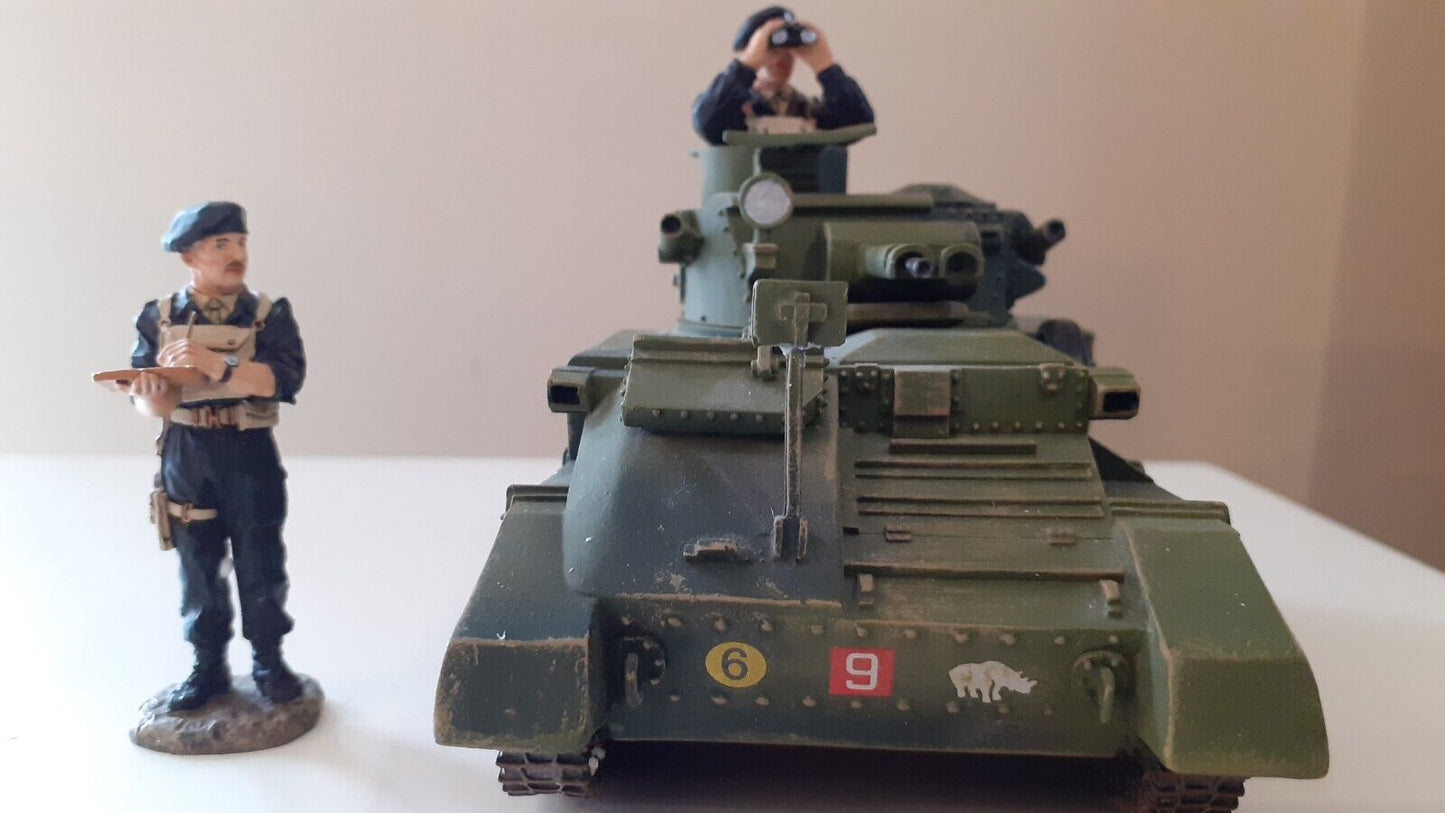 King and country Ww2 british vickers mark IV tank boxed 1:30 fob19