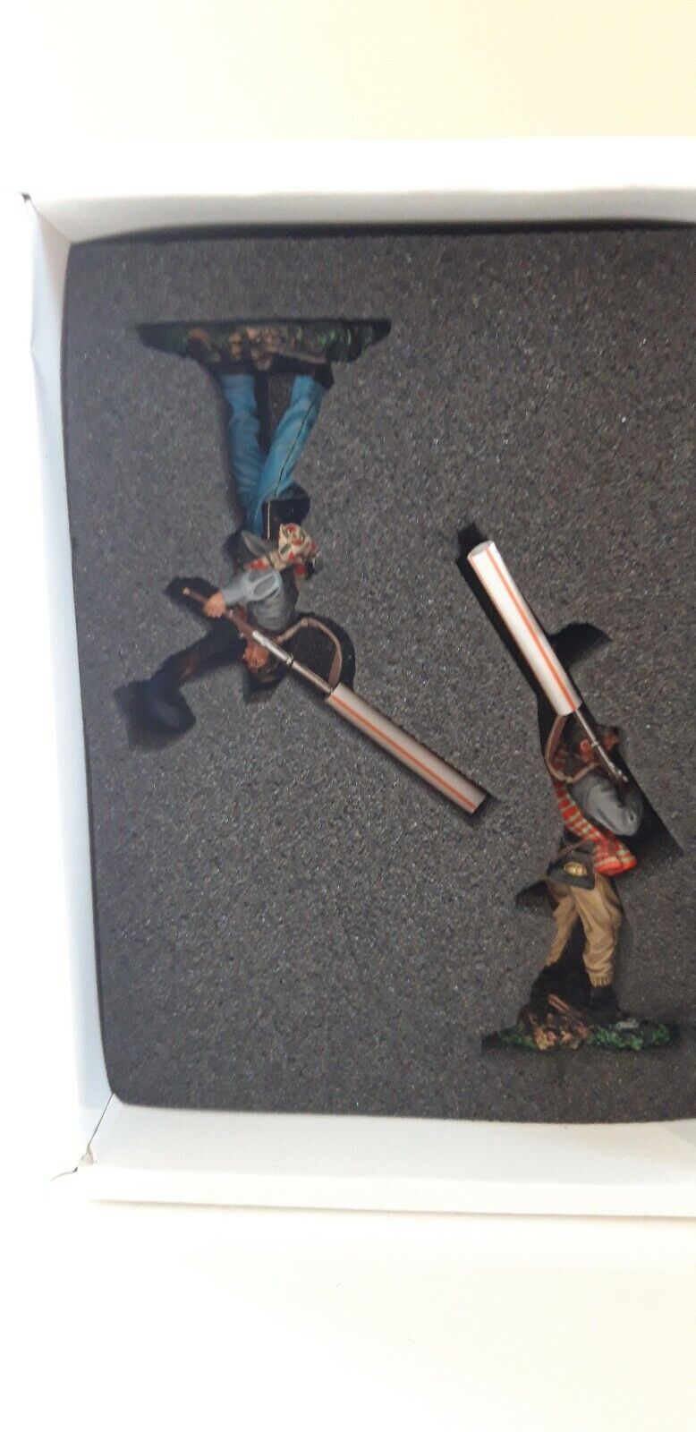 The collectors showcase acw cs00536 Confederate infantry 1:30 metal