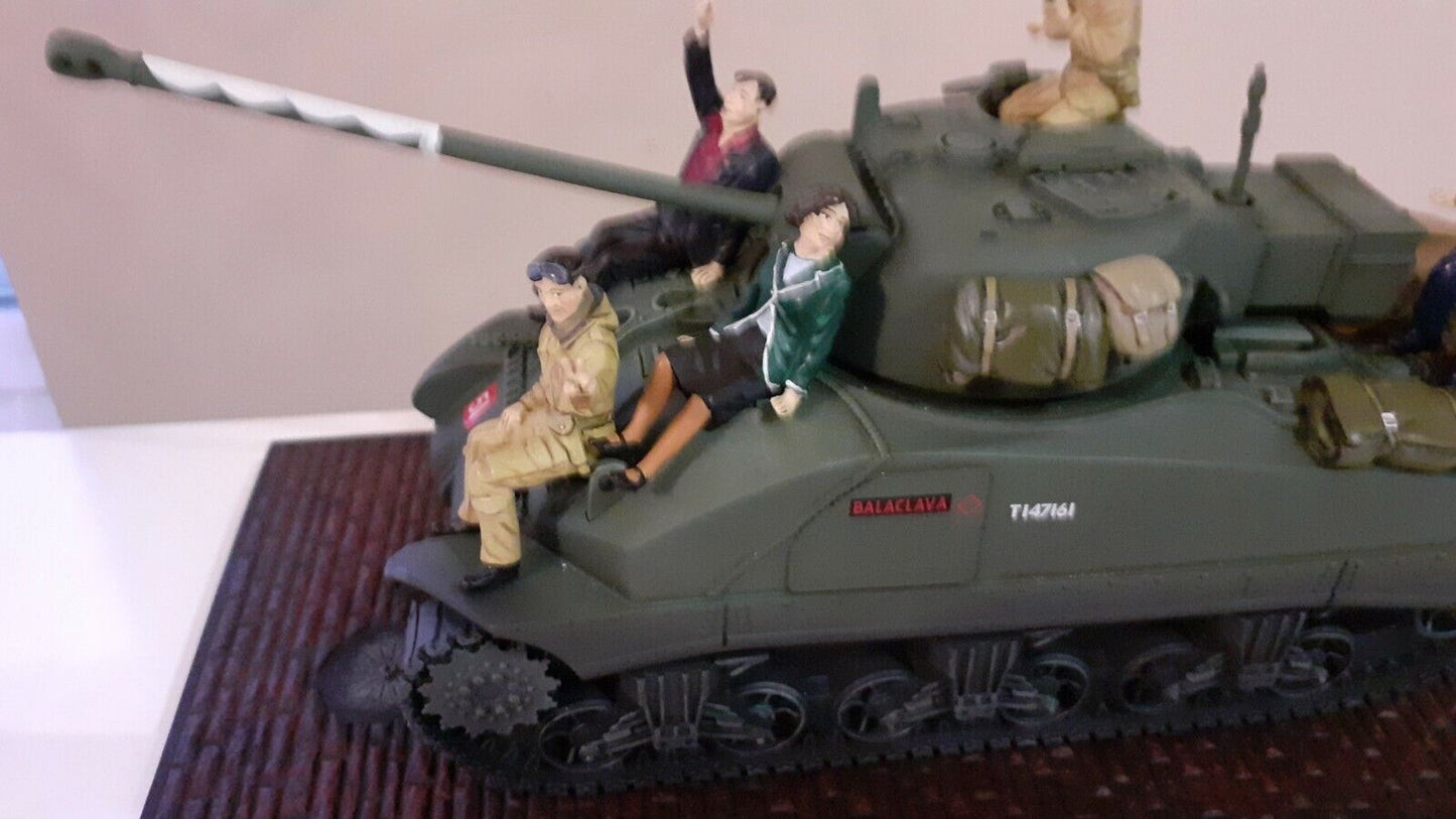 Britains 41165 2005 ww2 Sherman tank ve day 60th anniversary base boxed 1:32
