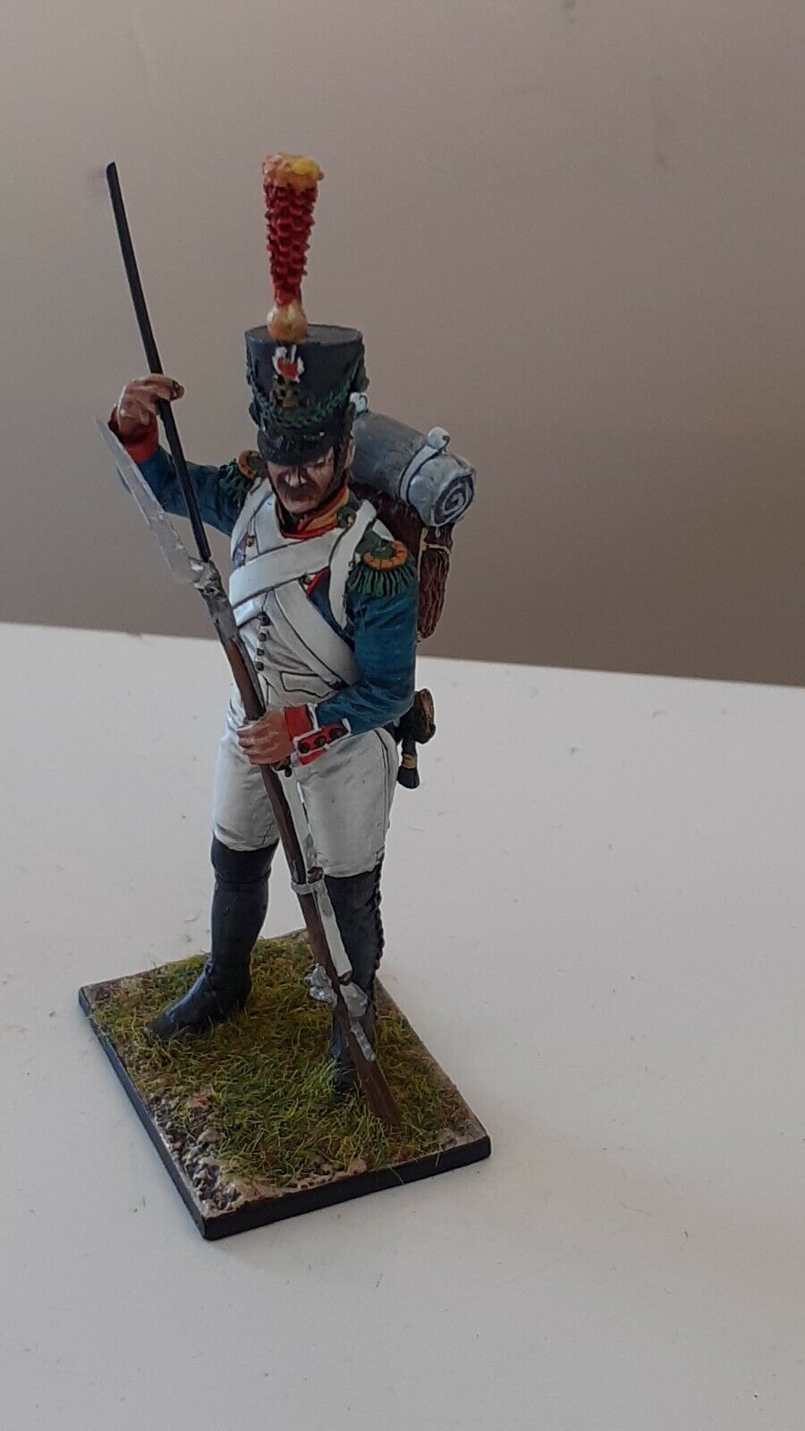 First legion waterloo Napoleonic hougoumont french voltigeur boxed nap0341