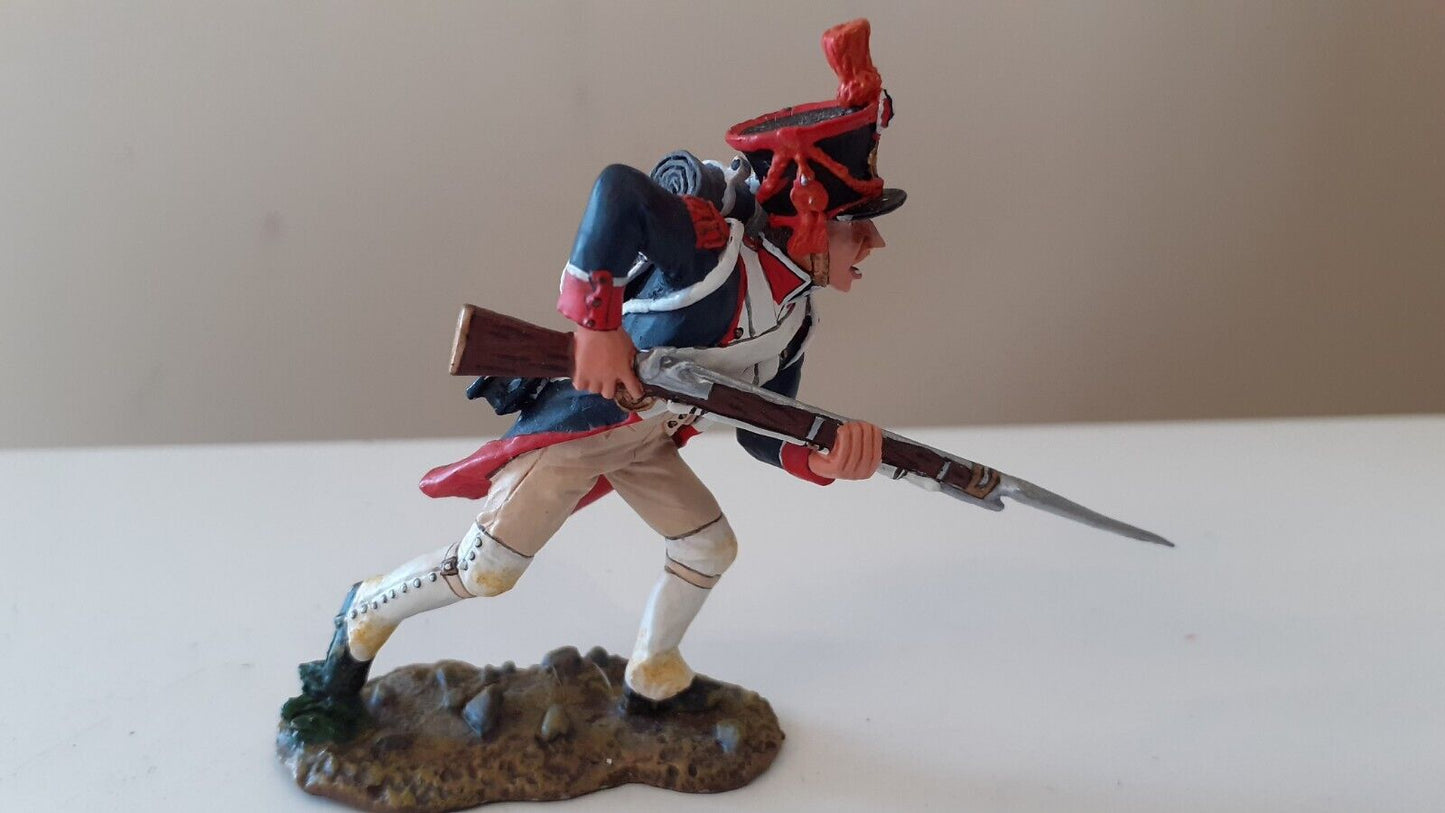 King and country Waterloo Napoleonic french infantry boxed 1:30 na101 s1