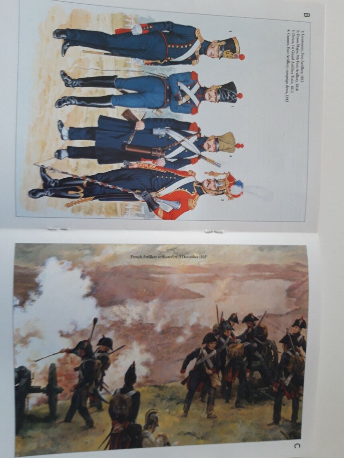 Del prado napoleon at war 41 waterloo 1:30 french artillery mib book