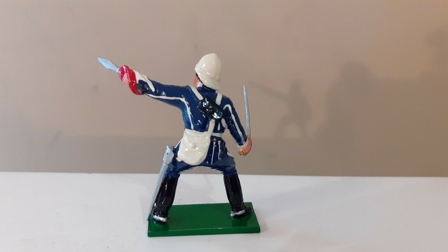 early trophy miniatures 1991 zulu war 24th foot 1:32 metal no box dc