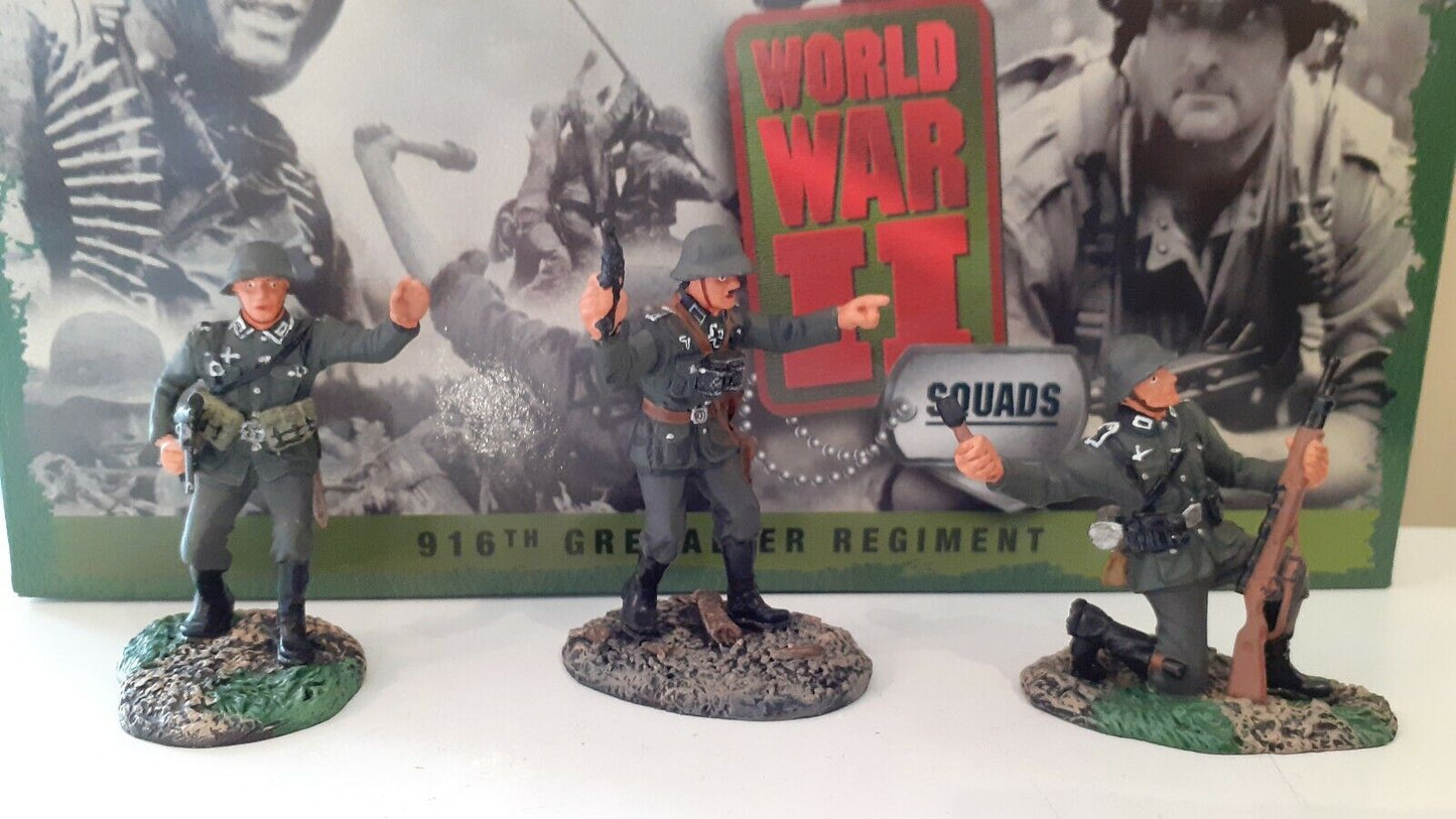 Britains 17248 ww2 d-day german infantry 916th boxed