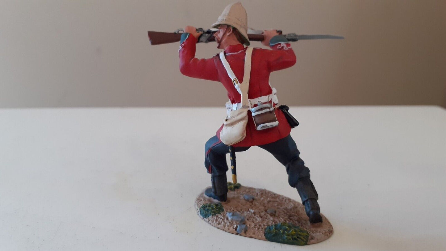 Britains 20045 Zulu wars british 24th foot 1:32 metal boxed b7