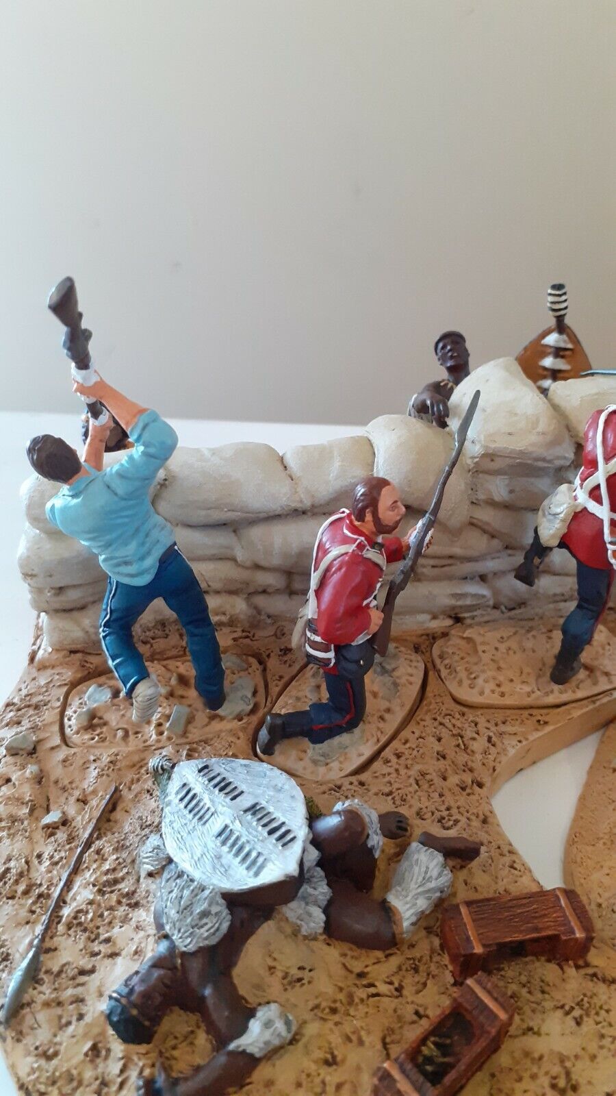 Britains conte zulu wars rorkes drift part 2 roc002 boxed 1:32