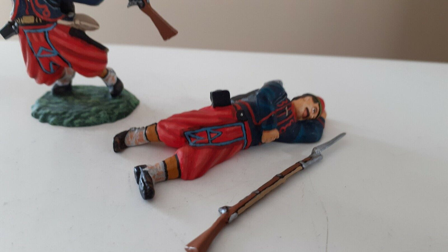 Frontline acw union zouaves infantry 1:32 metal nyz.4 5th ny casualties