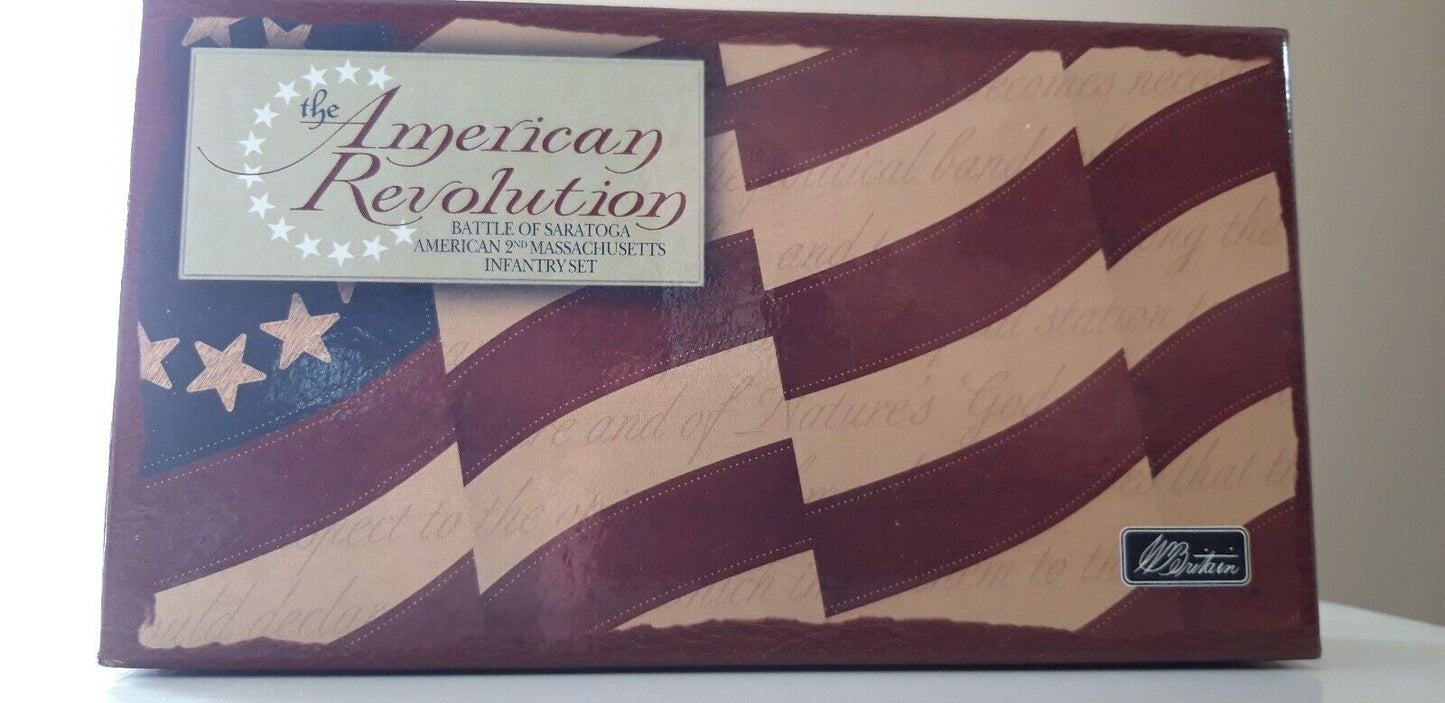 Britains 17354 awi American revolution Massachusetts infantry Patriots box 1:32